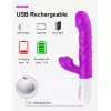Вибромассажер SiliconeTongue Vibrator, USB 10 Function
