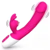 Hi-tech вибратор Silicone Vibrator USB 7 Powerful Licking