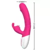 Hi-tech вибратор Silicone Vibrator USB 7 Powerful Licking