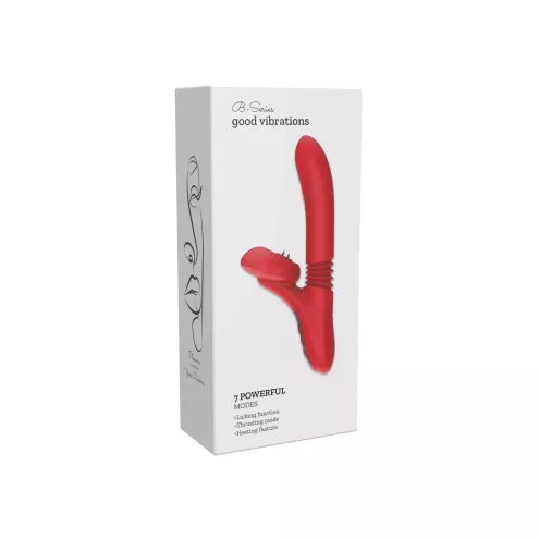 Вибратор для двойной стимуляции Silicone Vibrator 7 Powerful Modes