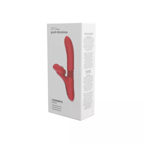 Вибратор для двойной стимуляции Silicone Vibrator 7 Powerful Modes