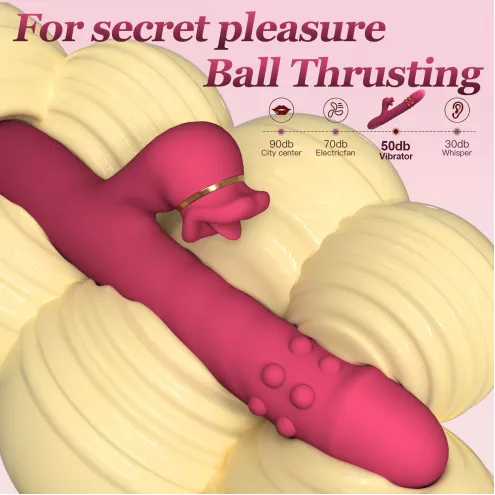 Вибратор B-Series 7 rotating functions and 7 licking functions