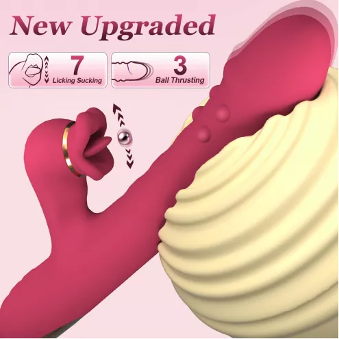 Вибратор B-Series 7 rotating functions and 7 licking functions