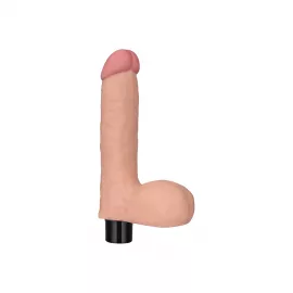 Реалистичный вибратор - Real Softee Vibrator With Balls 8 - 3