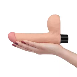 Реалистичный вибратор - Real Softee Vibrator With Balls 8 - 7