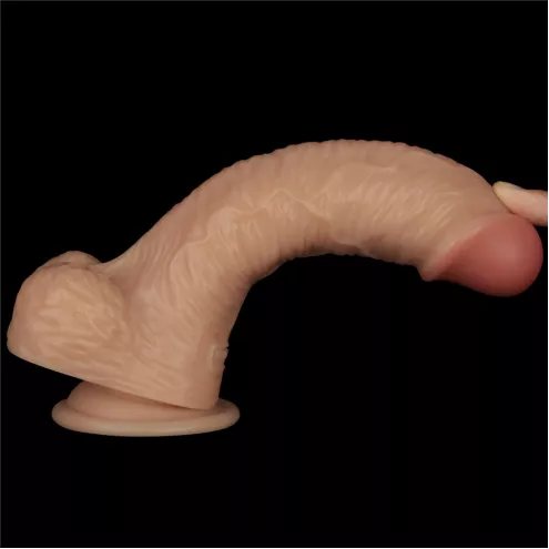 Реалистичный вибратор - Vibrating Power Basics Cock 8.5