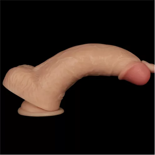 Реалистичный вибратор - Vibrating Power Basics Cock 9