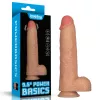 Реалистичный вибратор - Vibrating Power Basics Cock 9.5