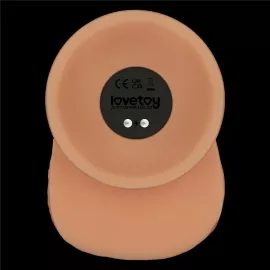 Реалистичный вибратор - Vibrating Power Basics Cock 9.5 - 8