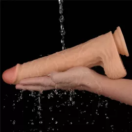 Реалистичный вибратор - Vibrating Power Basics Cock 11 - 4