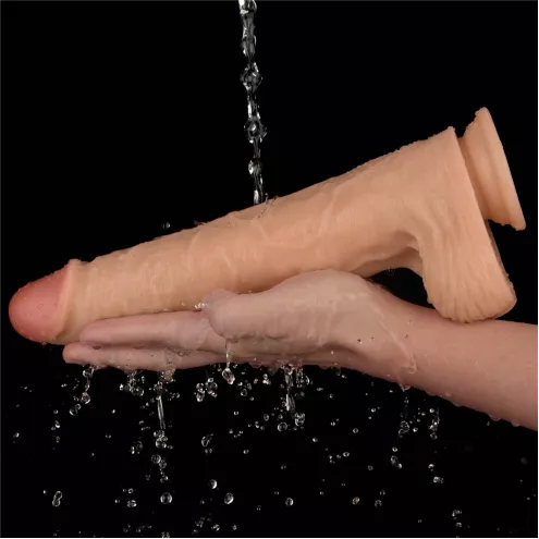 Реалистичный вибратор - Vibrating Power Basics Cock 11