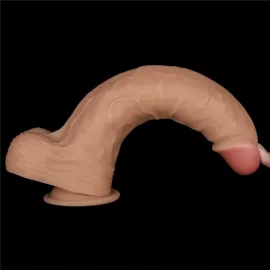 Реалистичный вибратор - Vibrating Power Basics Cock 11 - 10