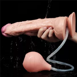 Фалоімітатор - Squirt Extreme Dildo 11 Flesh - 9