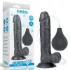 Фалоімітатор - Squirt Extreme Dildo 9 Black