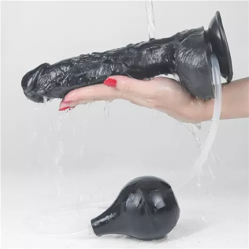 Фалоімітатор - Squirt Extreme Dildo 10 Black