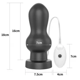 Анальная пробка - King-Sized Vibrating Anal Rammer 7 - 2