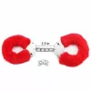 Наручники - Fetish Pleasure Fluffy Hand Cuffs Red