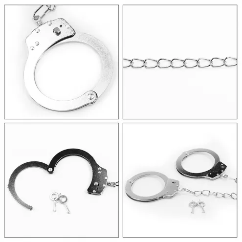 Поножі - Fetish Pleasure Metal Leg Cuffs