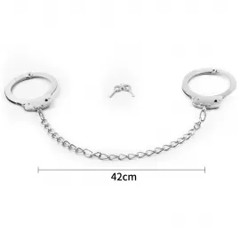 Поножі - Fetish Pleasure Metal Leg Cuffs - 3