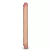 Двосторонній фалоімітатор - King-Sized Realistic Slim Ultra Double Dildo 17