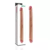 Двосторонній фалоімітатор - King-Sized Realistic Slim Ultra Double Dildo 17