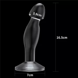 Анальная пробка - Flawless Clear Prostate Plug 6.5 Clear - 5