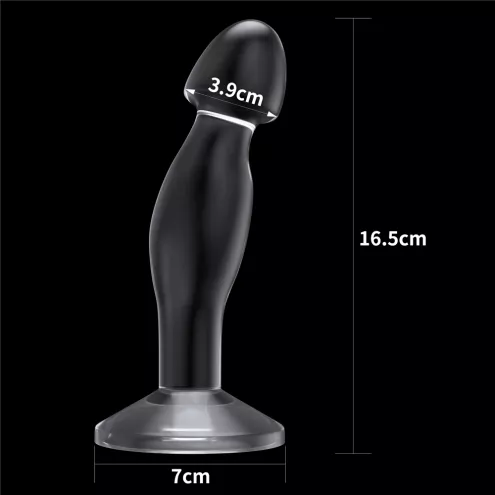 Анальная пробка - Flawless Clear Prostate Plug 6.5 Clear