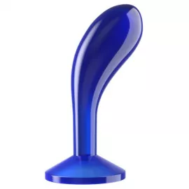 Анальная пробка - Flawless Clear Prostate Plug 6 Blue - 4