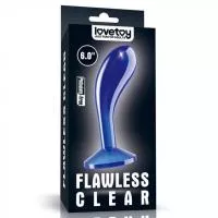 Анальная пробка - Flawless Clear Prostate Plug 6 Blue