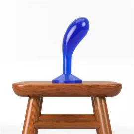 Анальная пробка - Flawless Clear Prostate Plug 6 Blue - 2