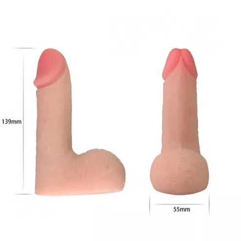 Фаллоимитатор - Skinlike Soft Cock 5.5