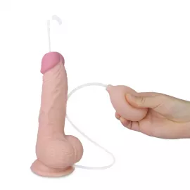 Фаллоимитатор - Soft Ejaculation Cock With Ball 8 - 5