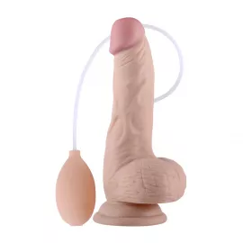 Фаллоимитатор - Soft Ejaculation Cock With Ball 8 - 6