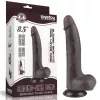 Фаллоимитатор - Sliding-Skin Dual Layer Dong 8.5 Black 1