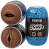 Мастурбатор - Slider Double-Ended Masturbator Mouth and Vagina Brown