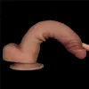 Фаллоимитатор - Sliding Skin Pro Dual Layer Silicone Dong 8.5 Flesh 2