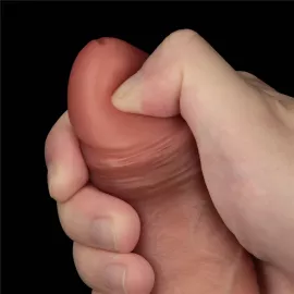 Фаллоимитатор - Sliding Skin Pro Dual Layer Silicone Dong 8.5 Flesh 2 - 11