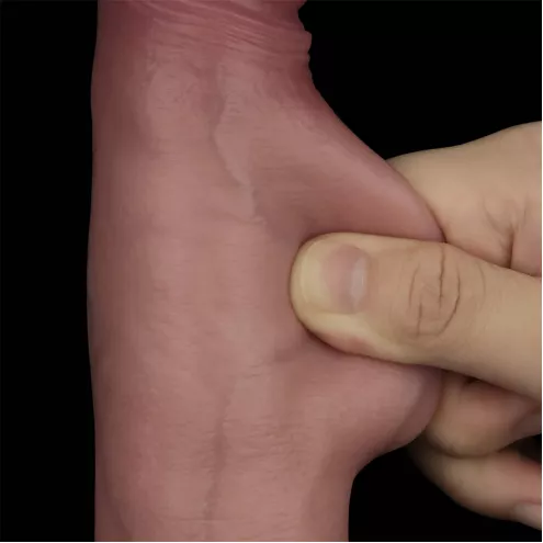 Фаллоимитатор - Sliding Skin Pro II Dual Layer Silicone Dong 8.5 Flesh