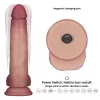 Реалистичный вибратор - Vibrating Sliding Skin Pro II Dual Layer Silicone Dong 8.5 Flesh