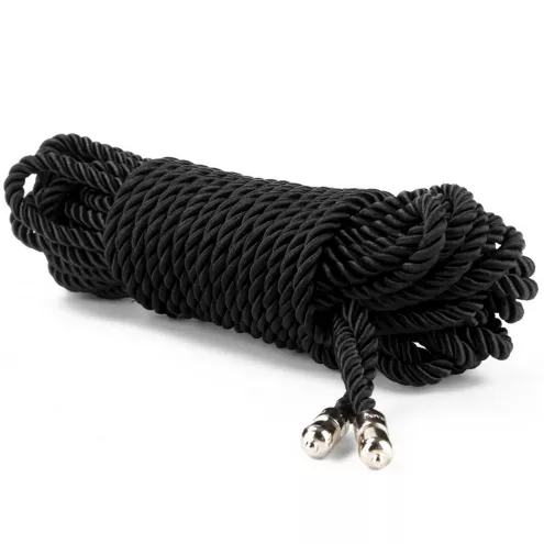 Мотузка - Rebellion Reign Black Bondage Rope, 10 м