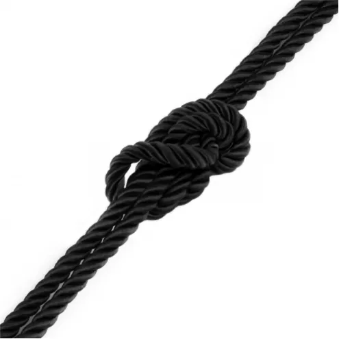 Мотузка - Rebellion Reign Black Bondage Rope, 10 м