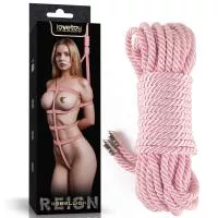 Мотузка - Rebellion Reign Rose Bondage Rope, 10 м