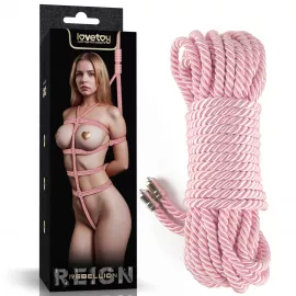 Мотузка - Rebellion Reign Rose Bondage Rope, 10 м - 1