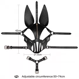 Маска - Rebellion Reign Dark Bunny Mask - 8