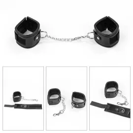 Набор БДСМ – Deluxe Bondage Kit (маска, вибратор, наручники, кляп) - 5