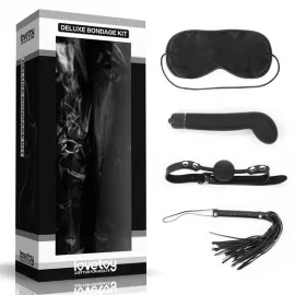 Набор БДСМ – Deluxe Bondage Kit (маска, вибратор, кляп, флогер) - 1