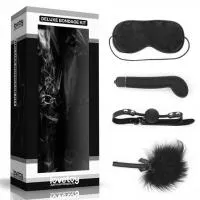 Набір БДСМ - Deluxe Bondage Kit (маска, вібратор, кляп, пір'їнка)