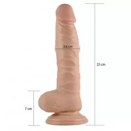 Фалоімітатор з мошонкою - Real Extreme Dildo 8.5  - 4