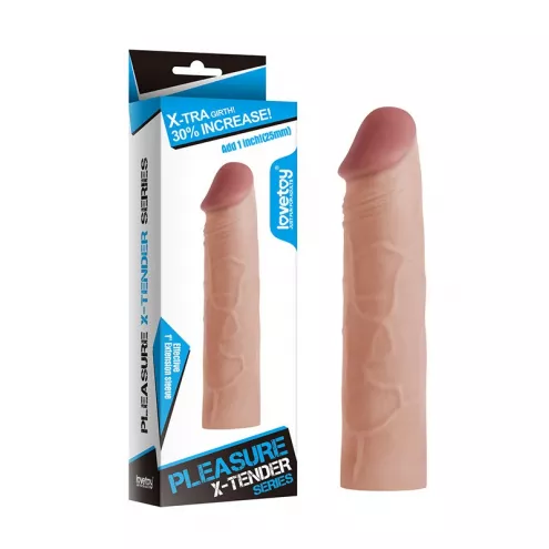Подовжуюча насадка на пеніс Pleasure X-Tender Penis Sleeve
