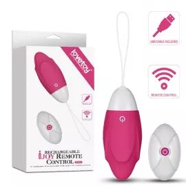 Віброяйце - IJOY Rechargeable Remote Control Egg Pink - 1